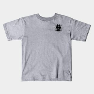 Original pocket logo Black MM- RowdyRathi Kids T-Shirt